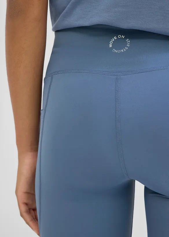 Leggings sportivi comodi con tasca per il cellulare, ad asciugatura rapida, bonprix