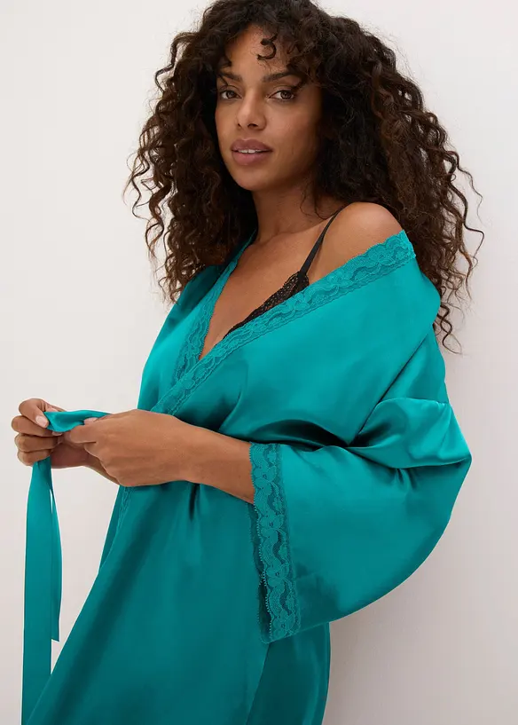 Kimono in satin, bonprix