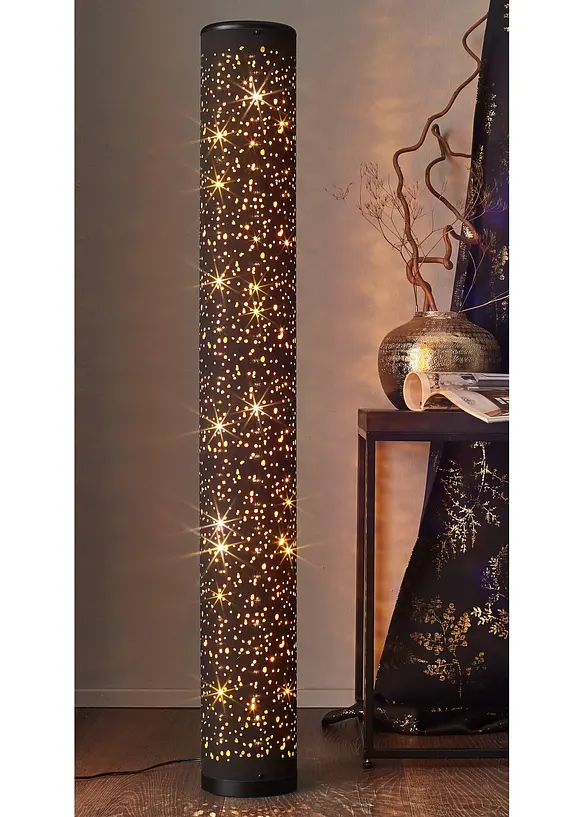 Lampada da terra LED effetto stelle, Trio Leuchten