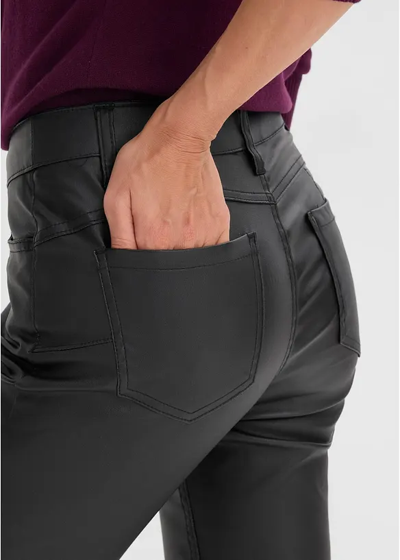 Pantaloni elasticizzati in misto viscosa, bonprix
