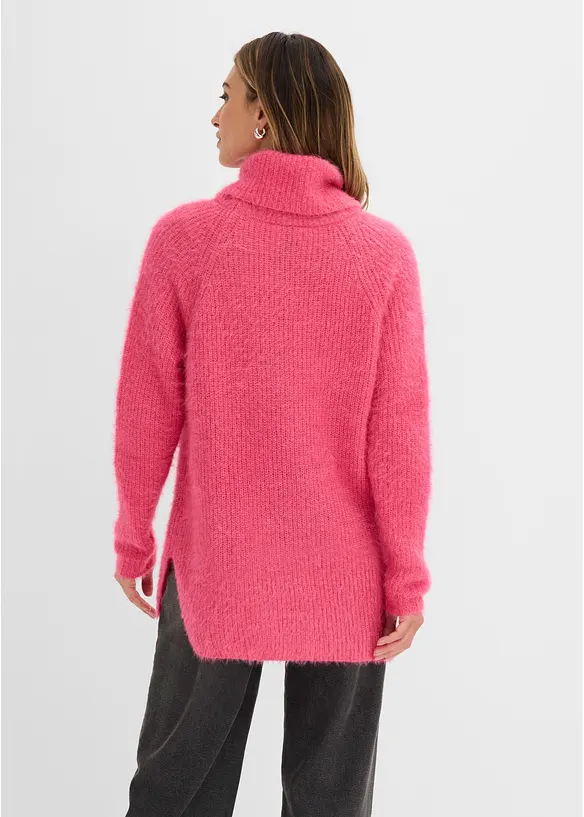 Maglione oversize a collo alto, bonprix