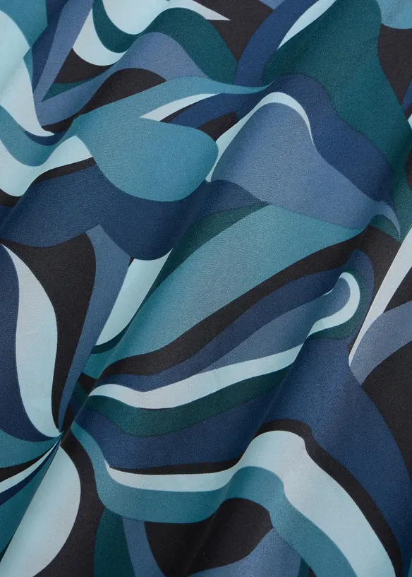 Gonna midi in satin fluido, bonprix