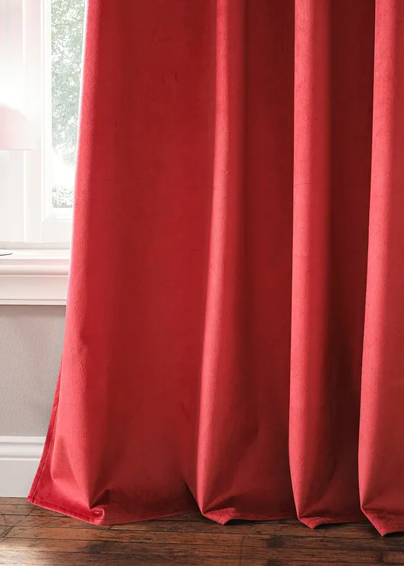 Tenda termica oscurante dalla texture vellutata (pacco da 1), bonprix