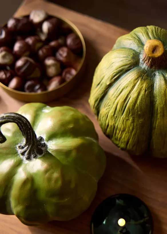 Soprammobile a forma di zucca (set da 2), bonprix