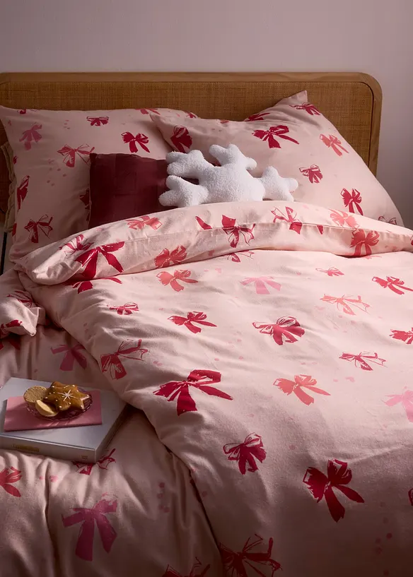 Biancheria da letto in flanella di misto cotone, bonprix