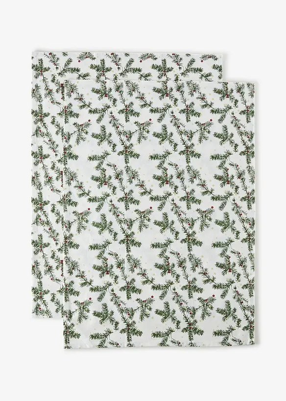 Strofinaccio in cotone biologico (pacco da 2), bonprix