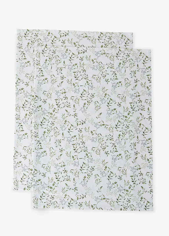 Strofinaccio in cotone biologico (pacco da 2), bonprix