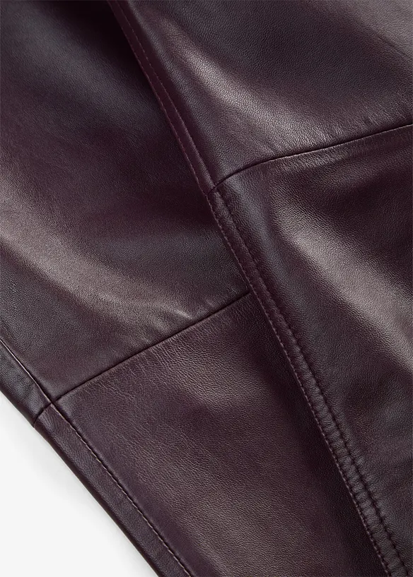Pantaloni in nappa d'agnello, bonprix