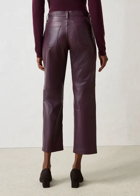 Pantaloni in nappa d'agnello, bonprix