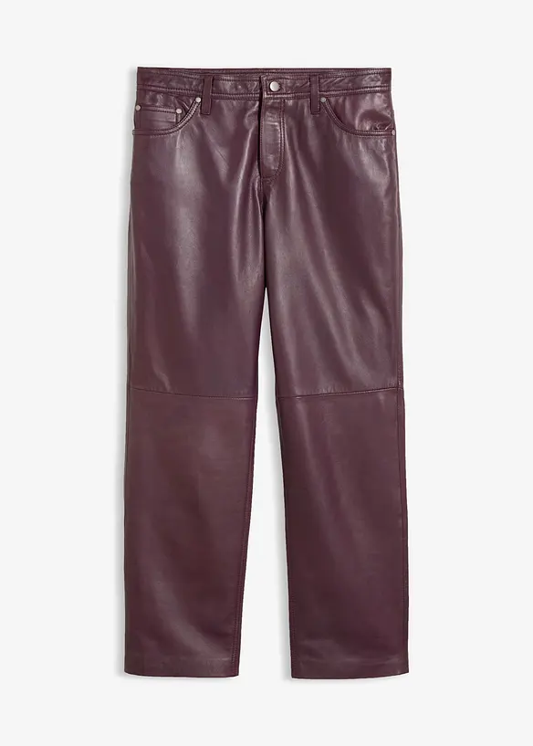 Pantaloni in nappa d'agnello, bonprix