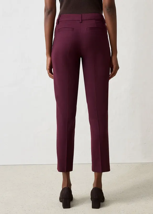 Pantaloni aderenti in misto lana morbido, bonprix