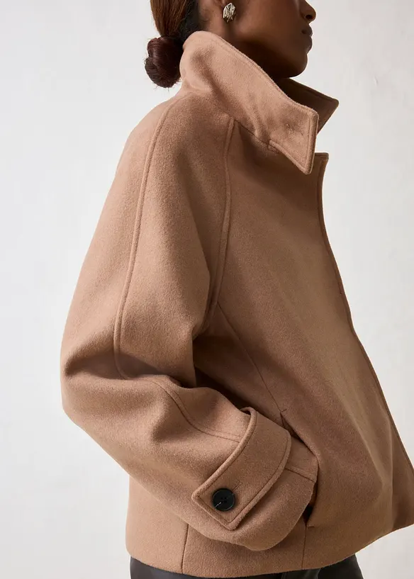 Giacca in misto lana morbido, bonprix