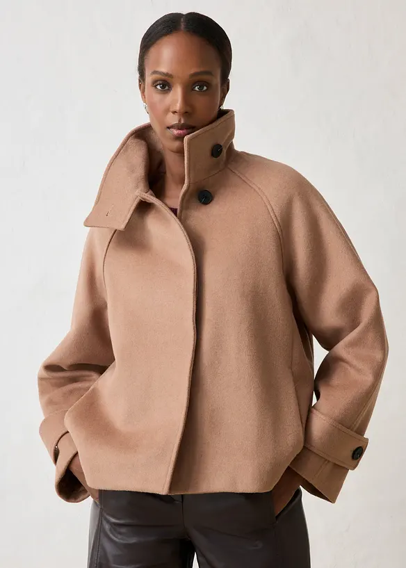 Giacca in misto lana morbido, bonprix