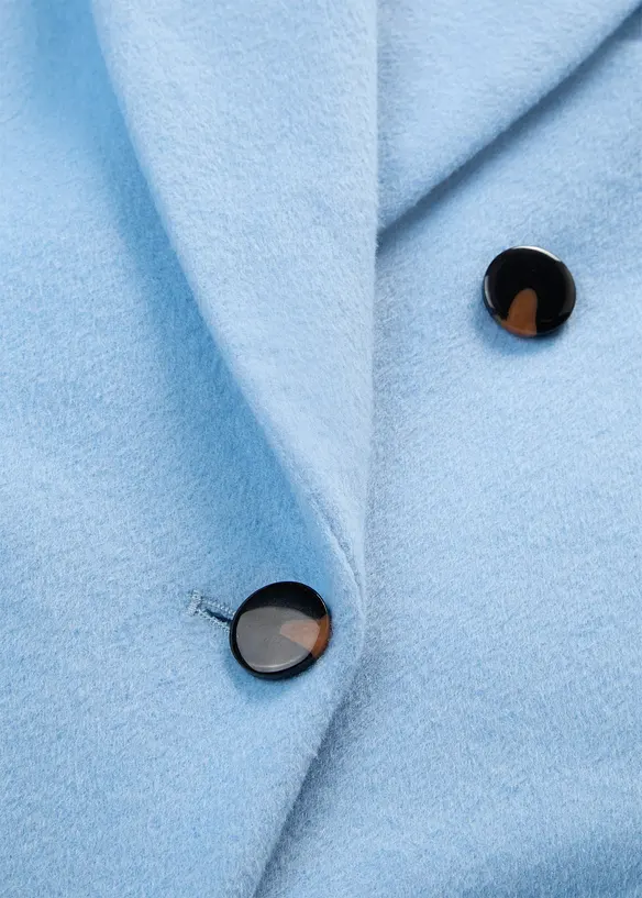 Cappotto stile blazer in morbido misto lana, bonprix