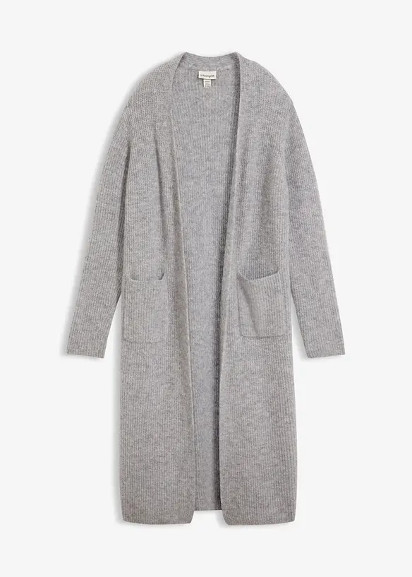 Maxi cardigan con fibra di alpaca, bonprix