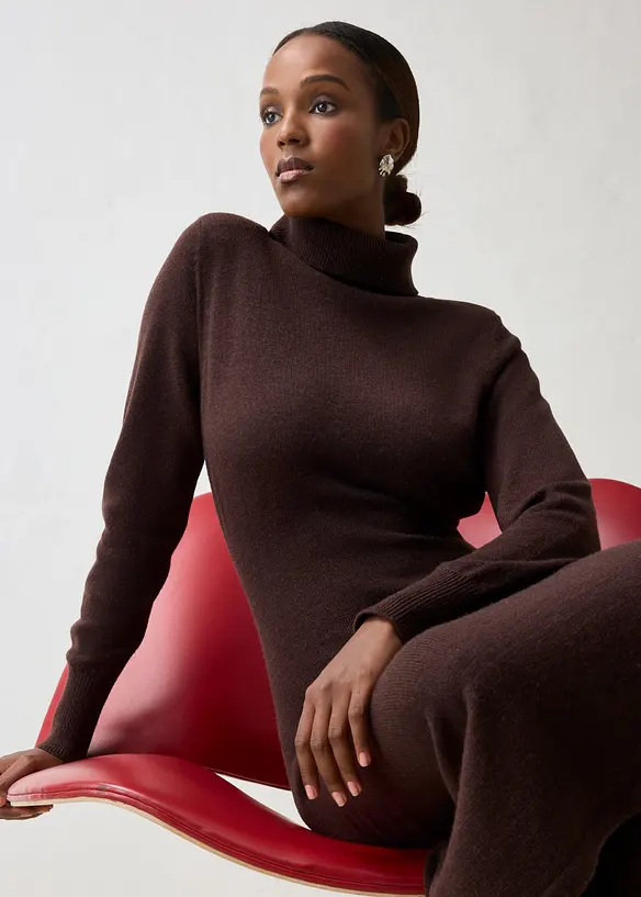 Abito in lana merino, bonprix