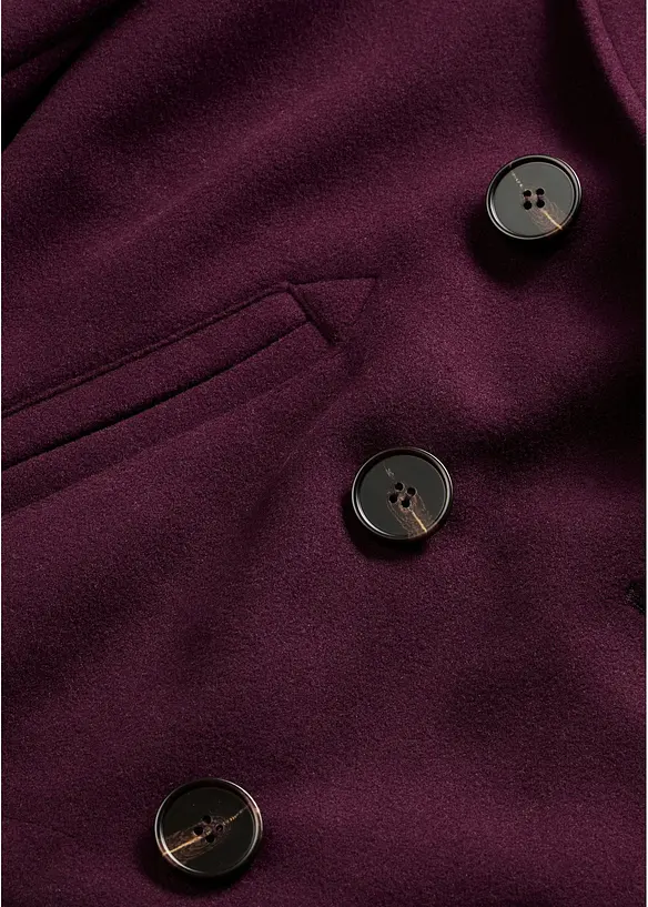 Giacca corta in simil lana, bonprix
