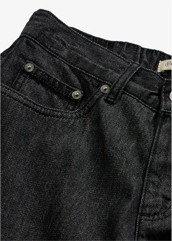Jeans straight, vita media, bonprix