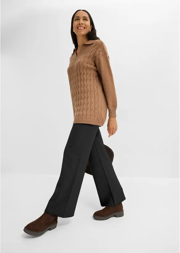 Pantaloni in maglia, bonprix