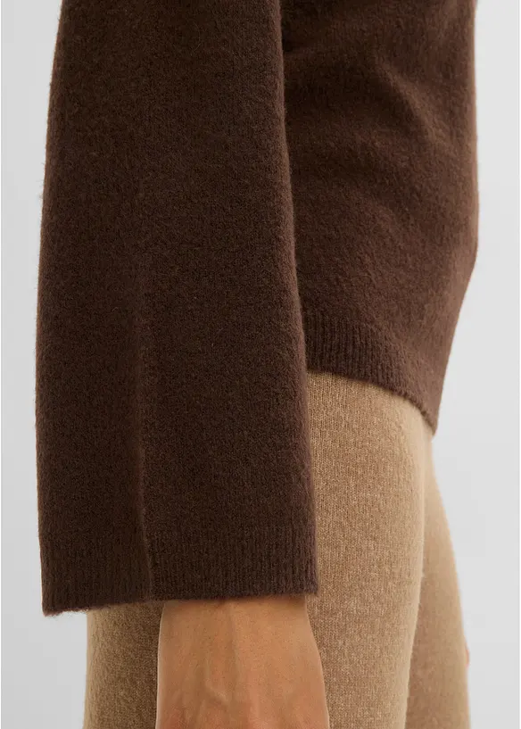 Maglione con cappuccio, bonprix