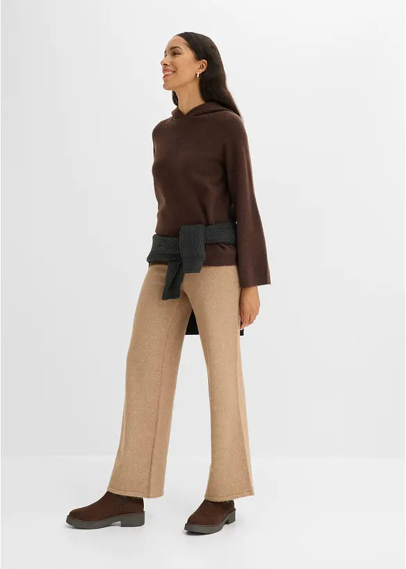 Maglione con cappuccio, bonprix