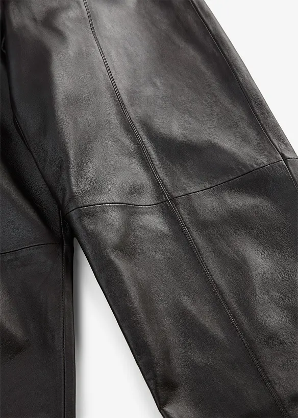 Pantaloni in nappa d'agnello, bonprix