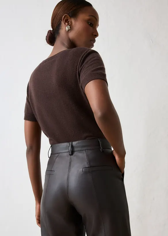Pantaloni in nappa d'agnello, bonprix