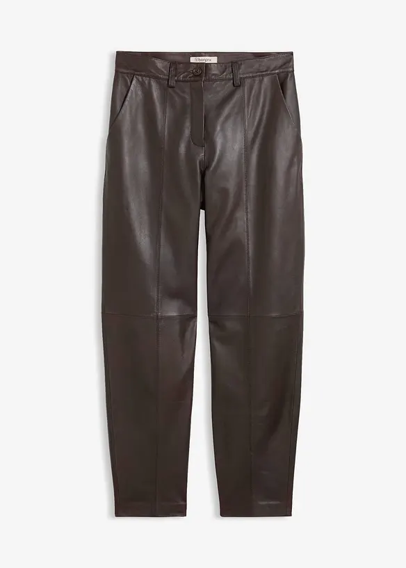 Pantaloni in nappa d'agnello, bonprix