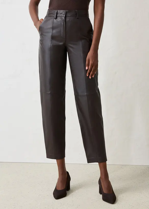 Pantaloni in nappa d'agnello, bonprix