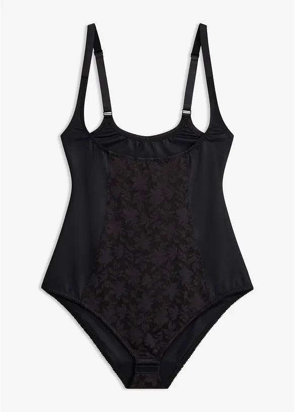 Body con pizzo ed effetto modellante forte, bonprix