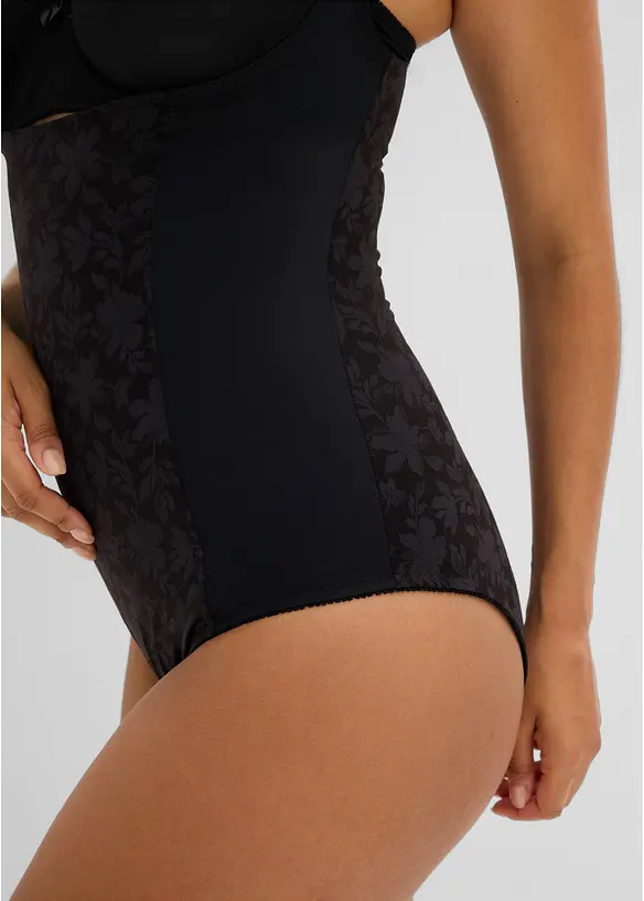 Body con pizzo ed effetto modellante forte, bonprix