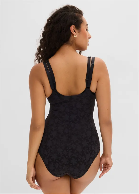 Body con pizzo ed effetto modellante forte, bonprix