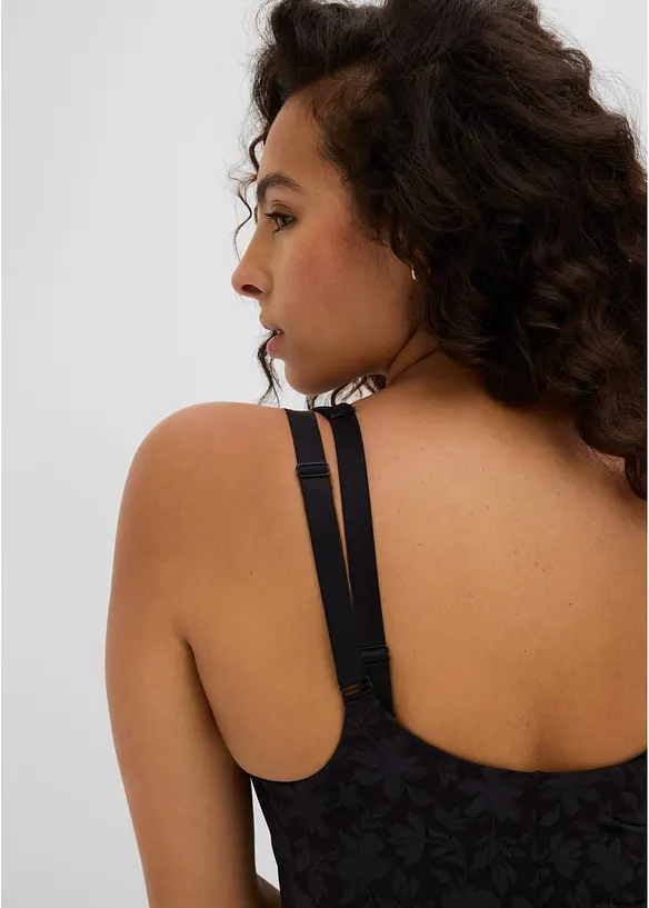 Body con pizzo ed effetto modellante forte, bonprix