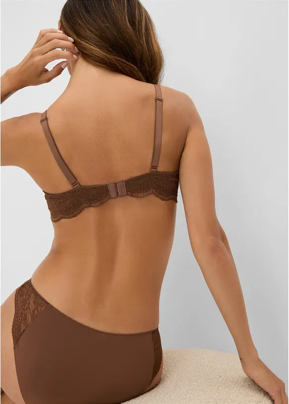 Reggiseno con ferretto e pizzo delicato (pacco da 2), bonprix