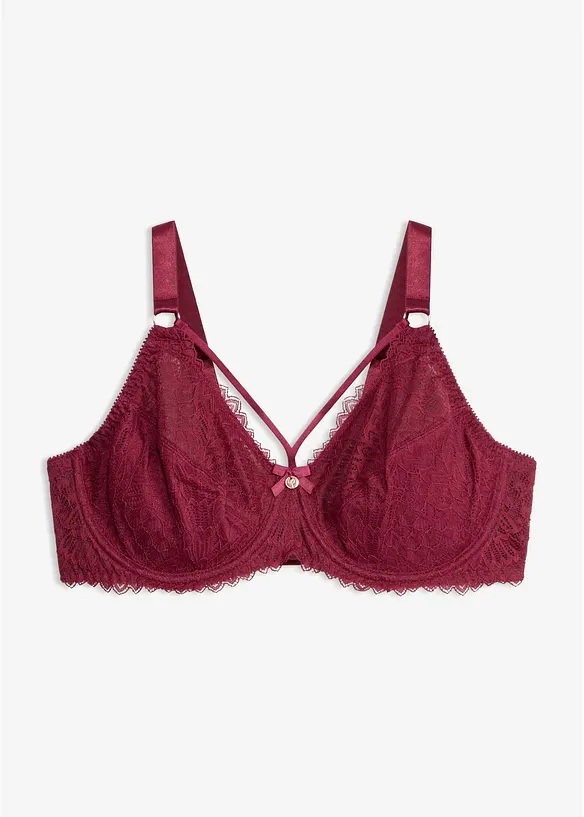 Reggiseno minimizer con fascette decorative, bonprix