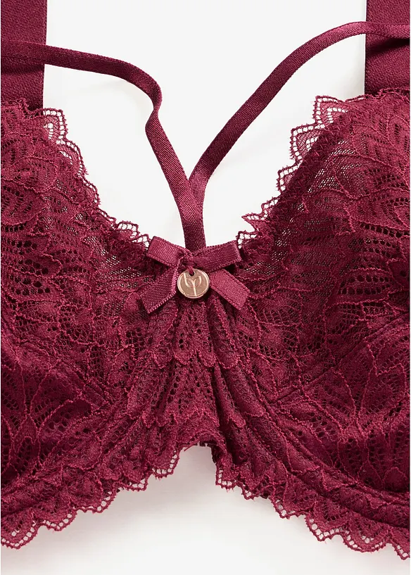Reggiseno minimizer con fascette decorative, bonprix