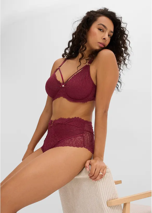 Reggiseno minimizer con fascette decorative, bonprix