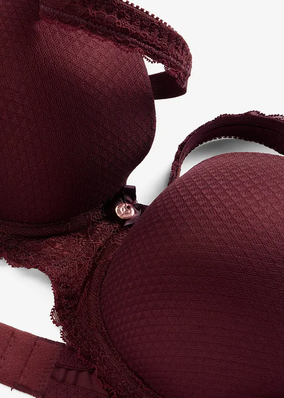 Reggiseno con coppe preformate e spalline imbottite, bonprix