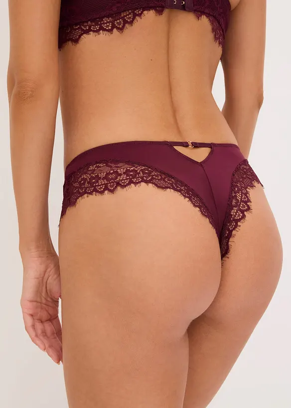 Brasiliana con pizzo raffinato, bonprix