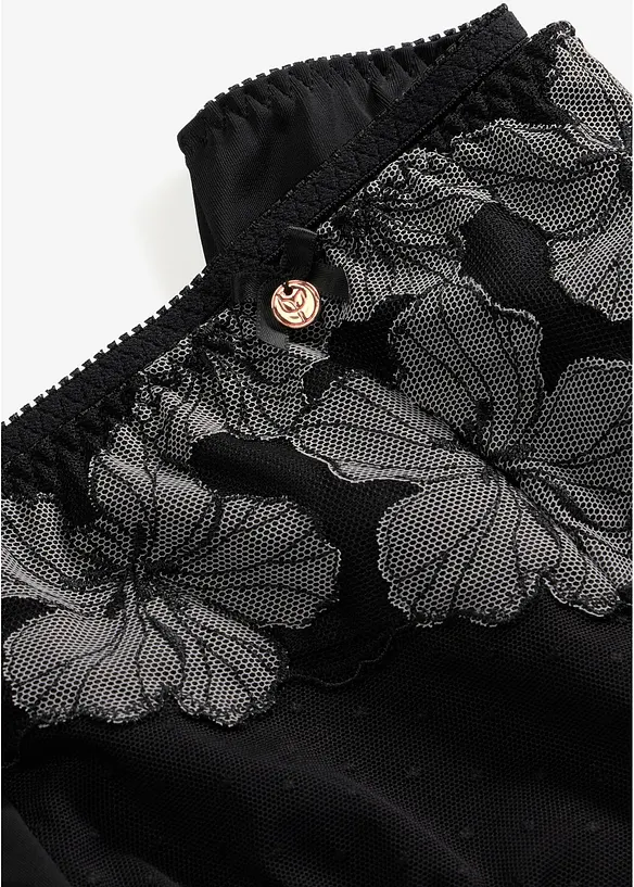 Slip alto con ricami pregiati, bonprix