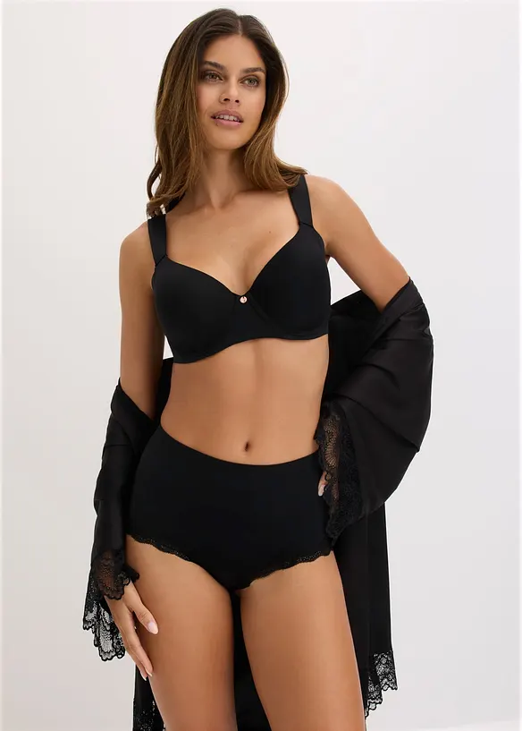Reggiseno senza cuciture con coppe preformate e ferretto, bonprix