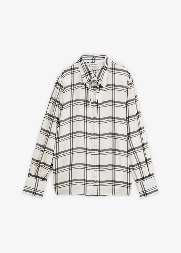 Camicetta in misto seta fluido, bonprix