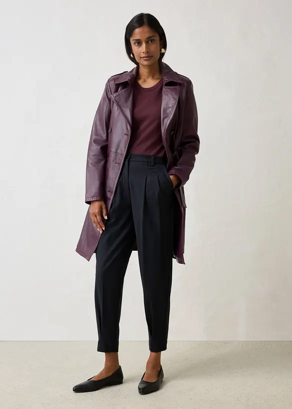 Pantaloni con percentuale di morbida lana, bonprix