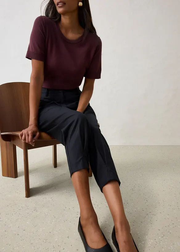 Pantaloni con percentuale di morbida lana, bonprix