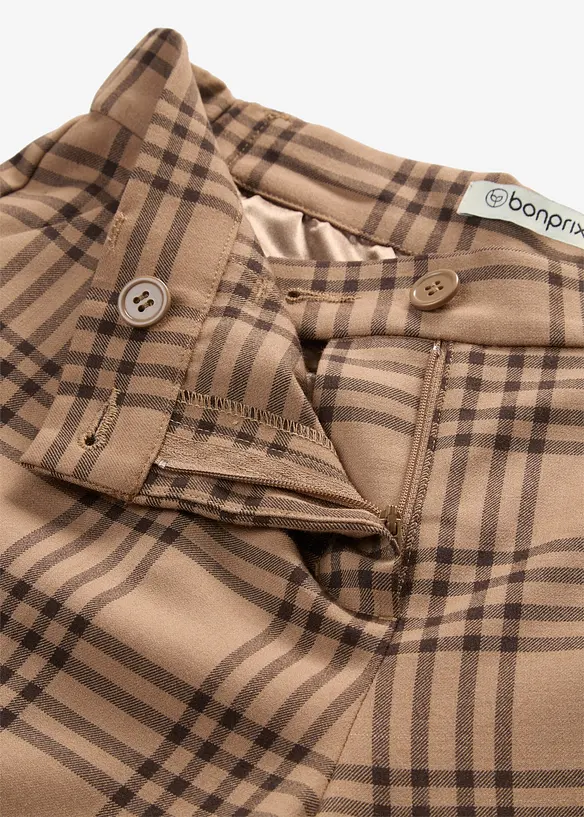 Pantaloni larghi con percentuale di morbida lana, bonprix