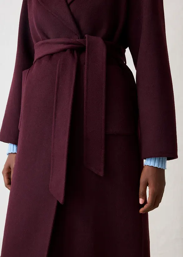 Cappotto in morbido misto lana, bonprix