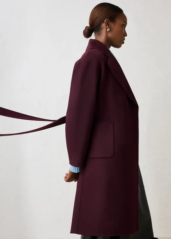 Cappotto in morbido misto lana, bonprix