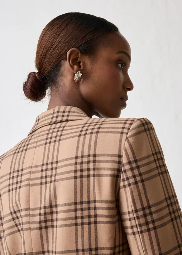 Blazer in morbido misto lana, bonprix