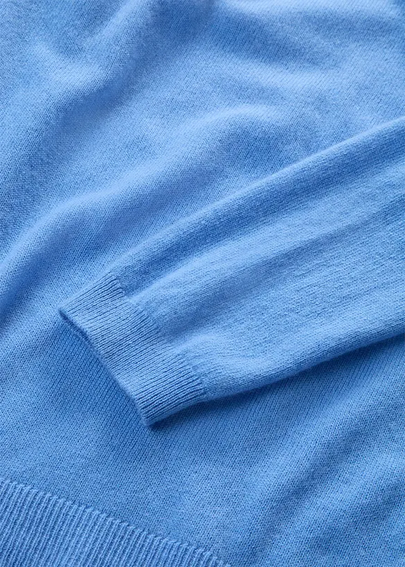 Maglione in misto cachemire morbido con Good Cashmere Standard&reg;, bonprix