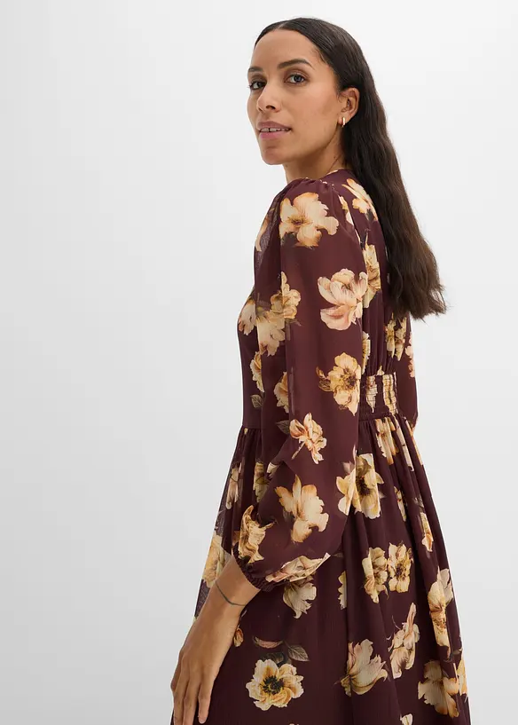 Abito midi fantasia, bonprix
